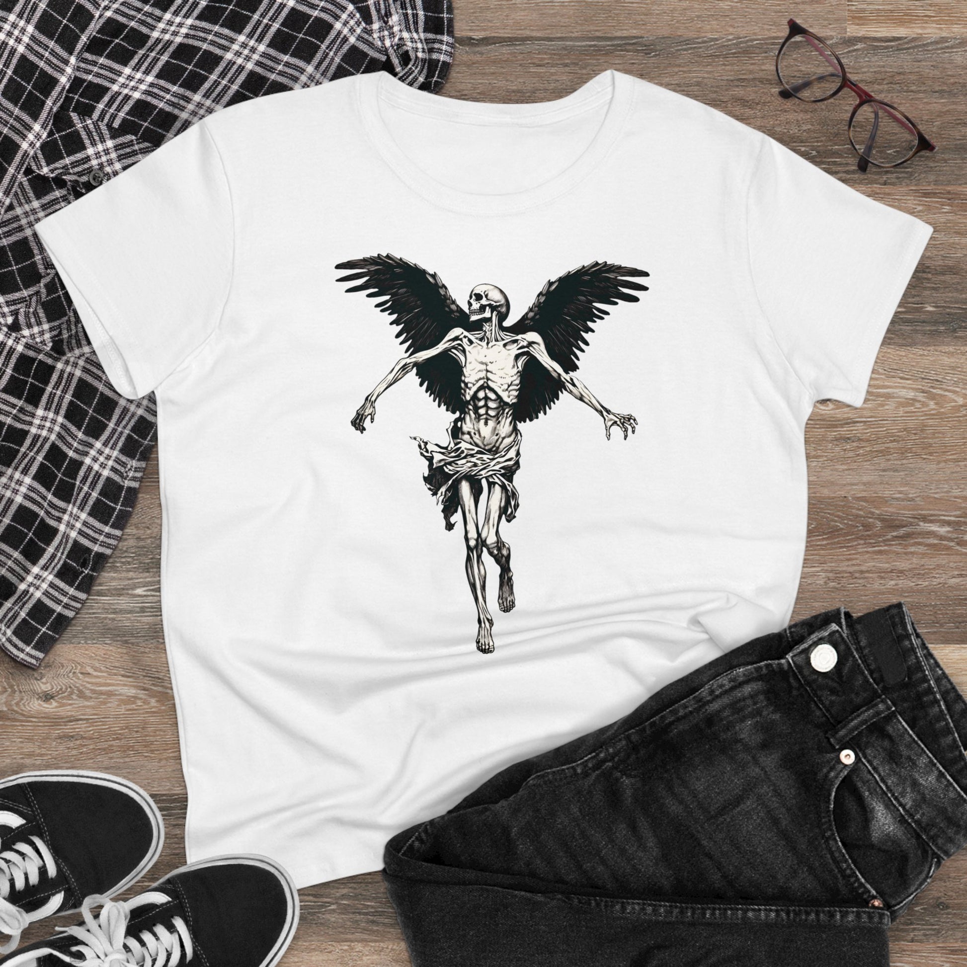 Women's T-shirt Angel of Death - Frogos Design