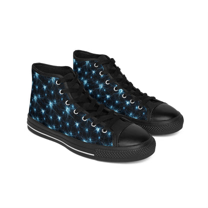 Classic Sneakers Blue neurons - Frogos Design