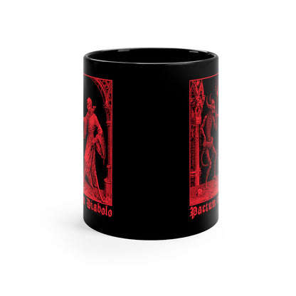 Mug Pactum cum Diabolo in Red - Frogos Design