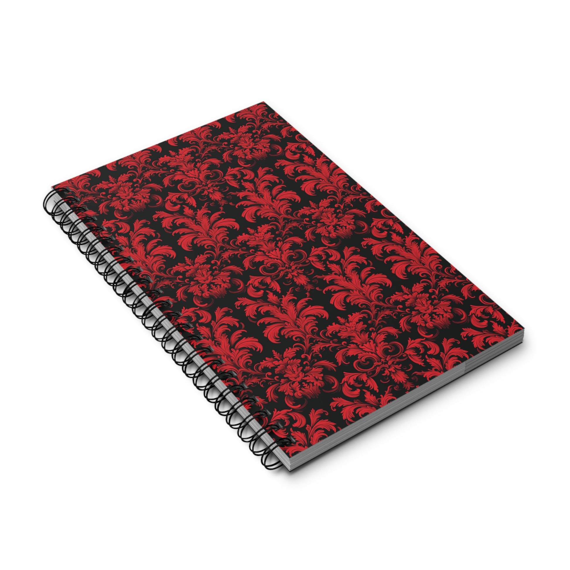 Spiral Notebook Red Boudoire - Frogos Design