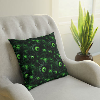 Cushions Greeny Lurking Eyes - Frogos Design