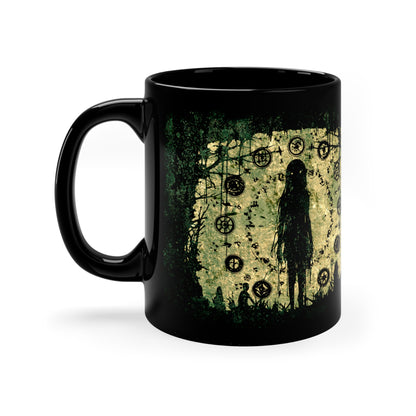 Mug Evil is Here in Green - Frogos Design