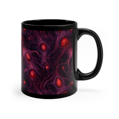 Mug Horror Eyes of purple Void - Frogos Design