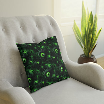 Cushions Greeny Lurking Eyes - Frogos Design