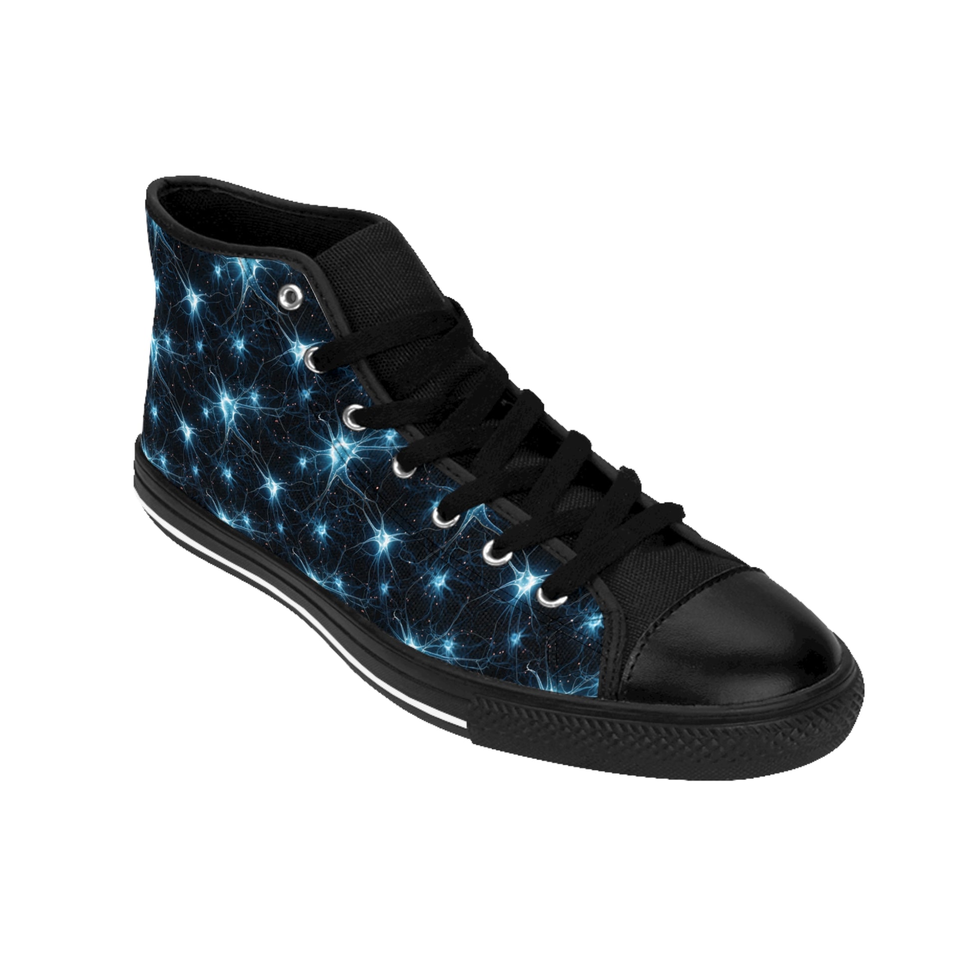 Classic Sneakers Blue neurons - Frogos Design