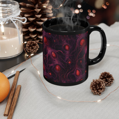 Mug Horror Eyes of purple Void - Frogos Design