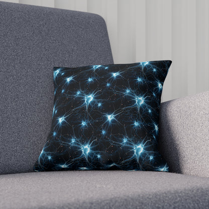 Cushions Blue Neurons - Frogos Design