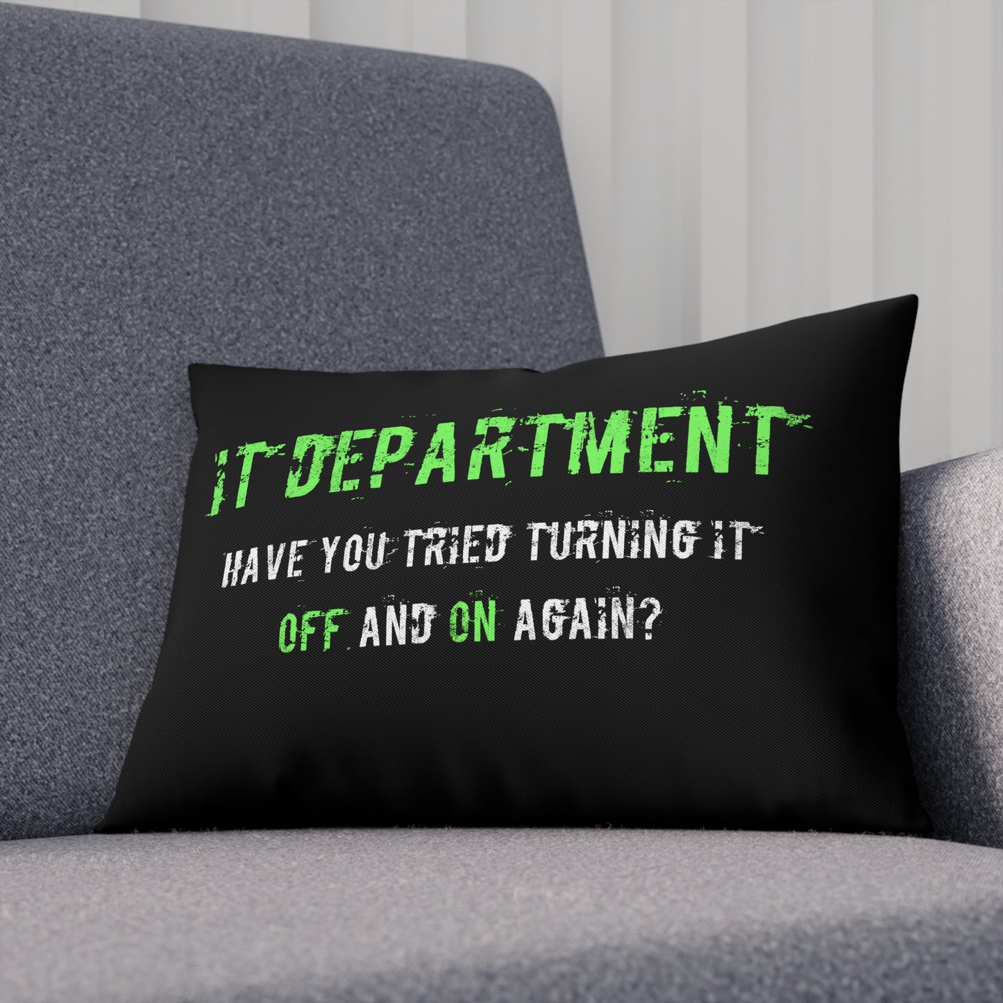 Cushions IT Support in Green - Frogos Design