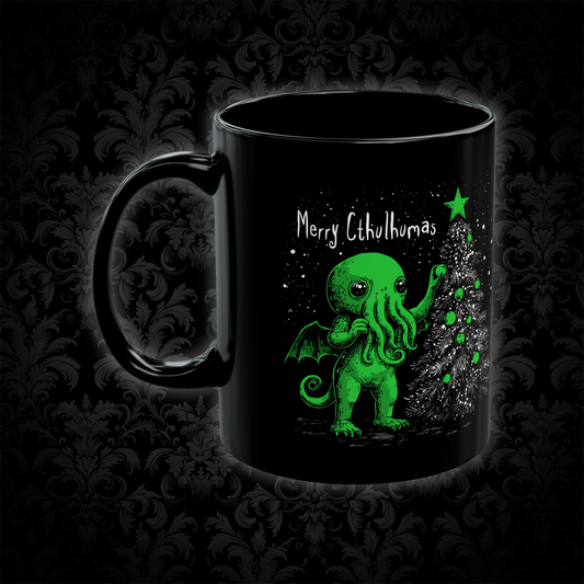 Hrnek Veselé Cthulhu-Vánoce