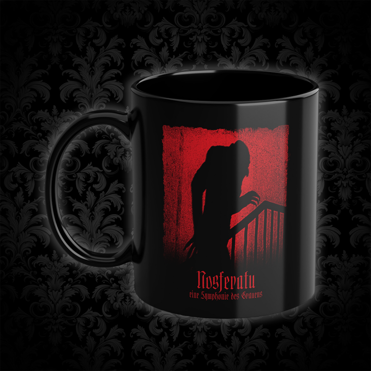 Hrnek Nosferatu 1922 v červené