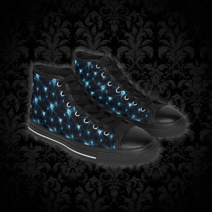 Classic Sneakers Blue neurons - Frogos Design