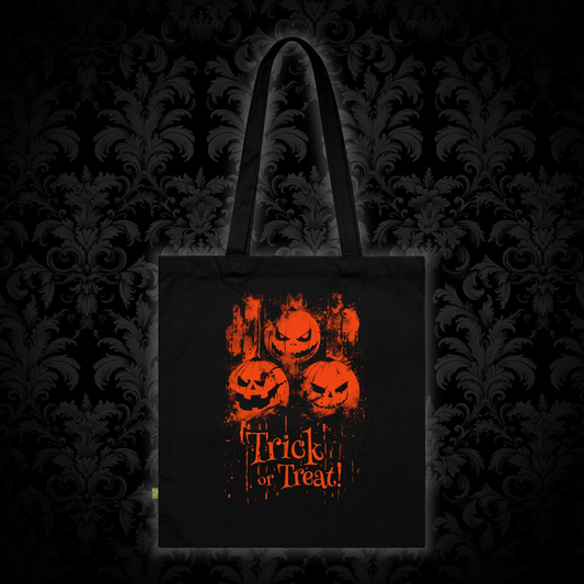 Taška Halloweenské dýně Trick or Treat v oranžové