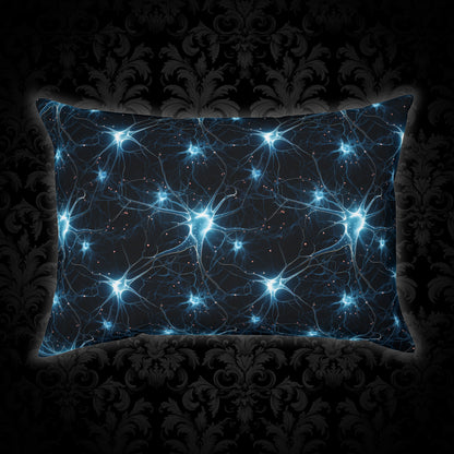 Cushions Blue Neurons - Frogos Design