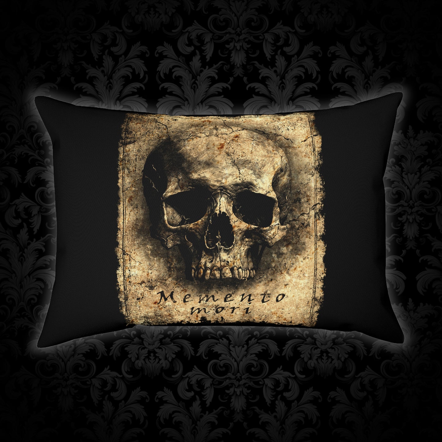 Cushions Dark Memento Mori - Frogos Design