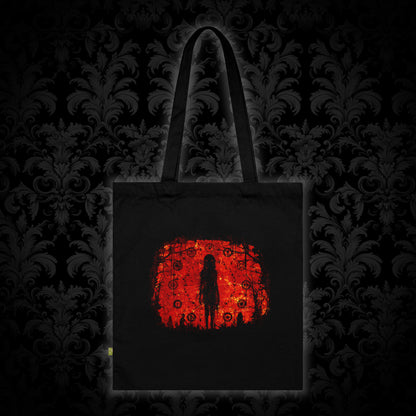 Tote Bag Evil is here in Red - Frogos Design