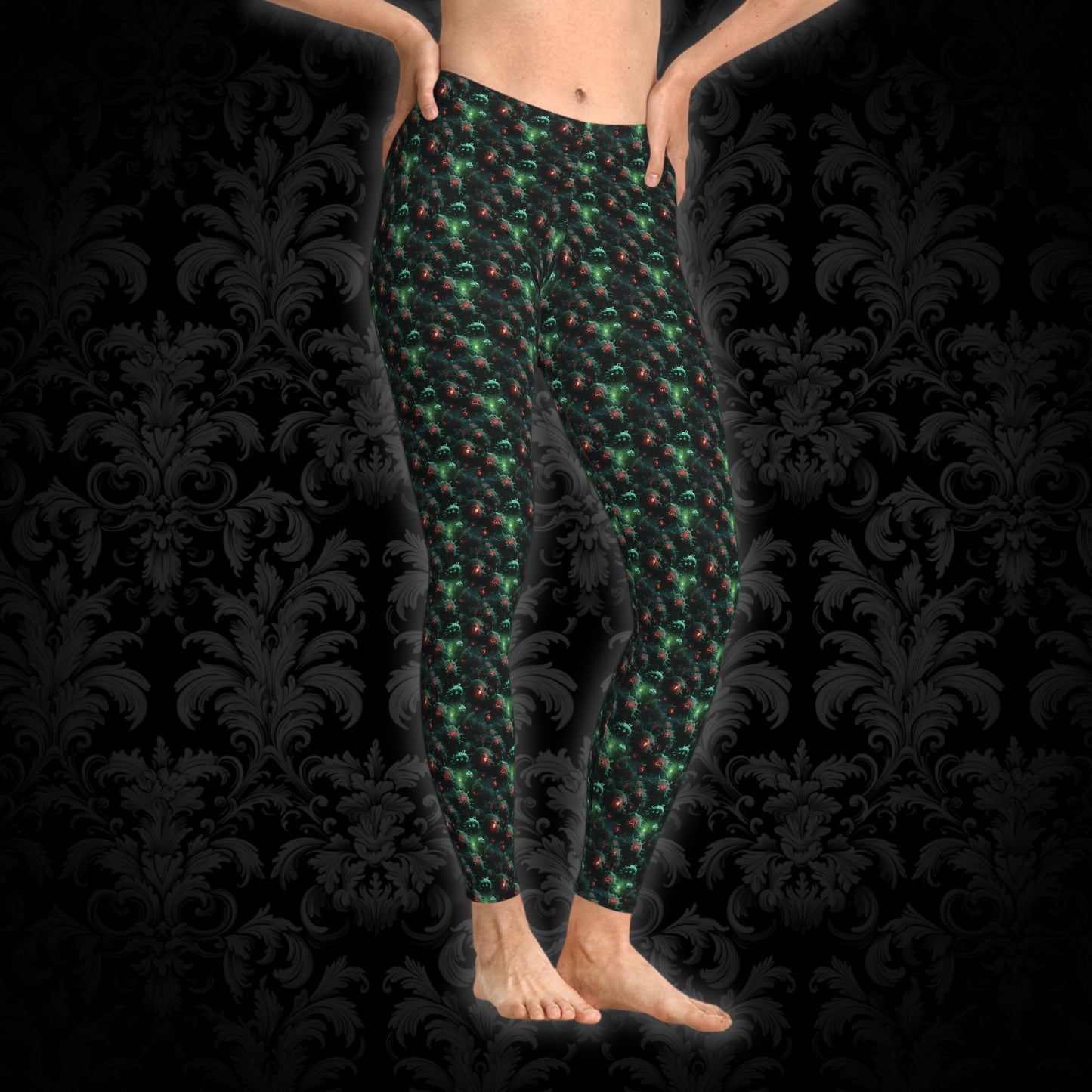 Women`s Leggings Bacterial Disease - Frogos Design